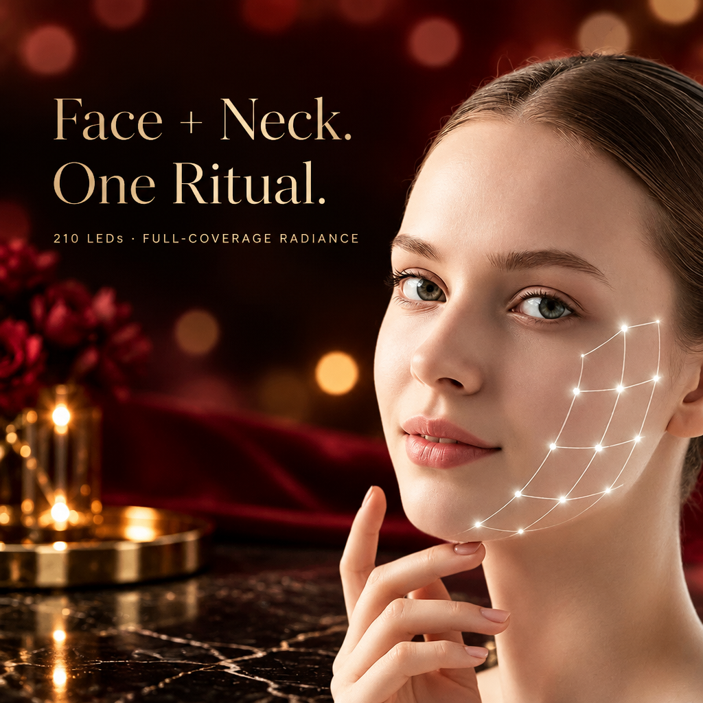 Goddess Glow Red Light Face & Neck Mask