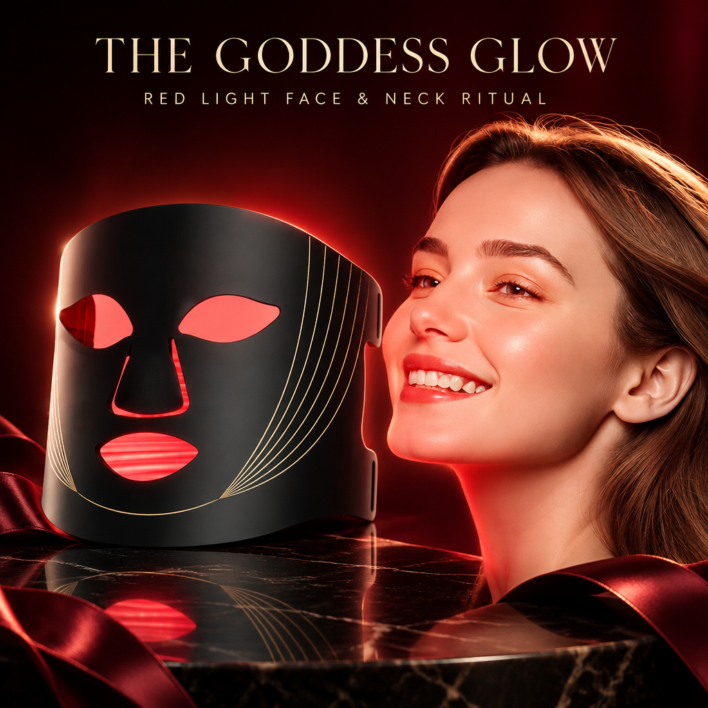 Goddess Glow Red Light Face & Neck Mask
