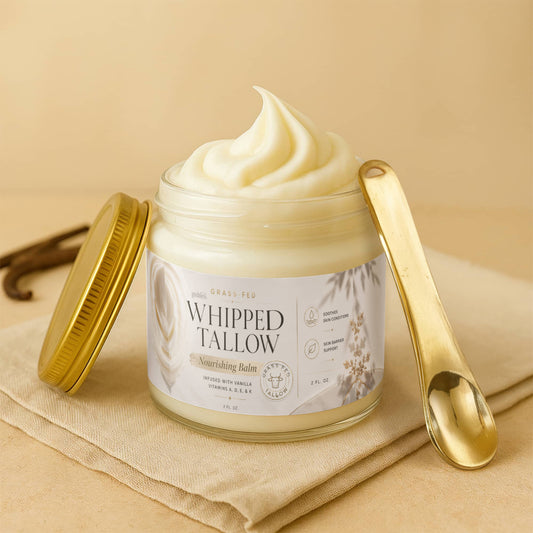 Goddess Whipped Tallow Balm — Deep Hydration, Vanilla Bean Comfort