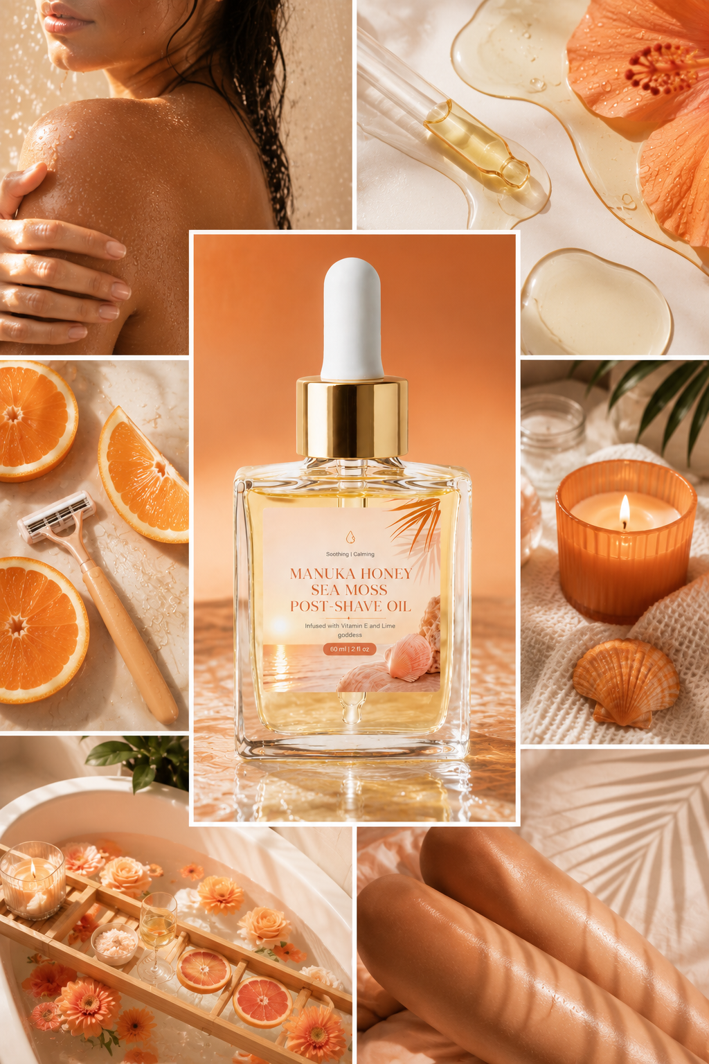 Goddess Manuka Honey Sea Moss Post-Shave Oil