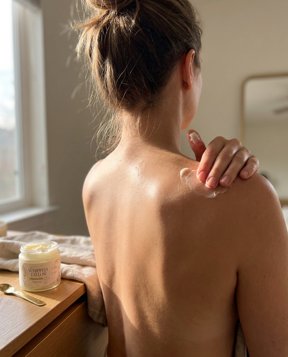 Goddess Whipped Tallow Balm — Deep Hydration, Vanilla Bean Comfort